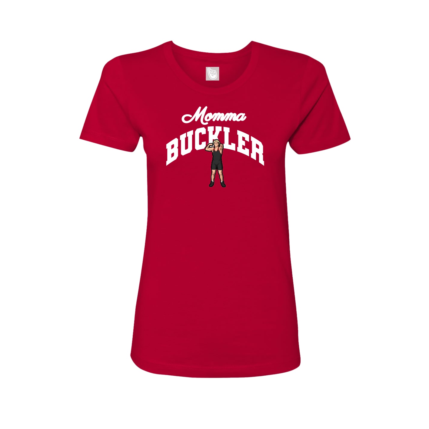 Womens Tee — Mothers Day Arch in Red