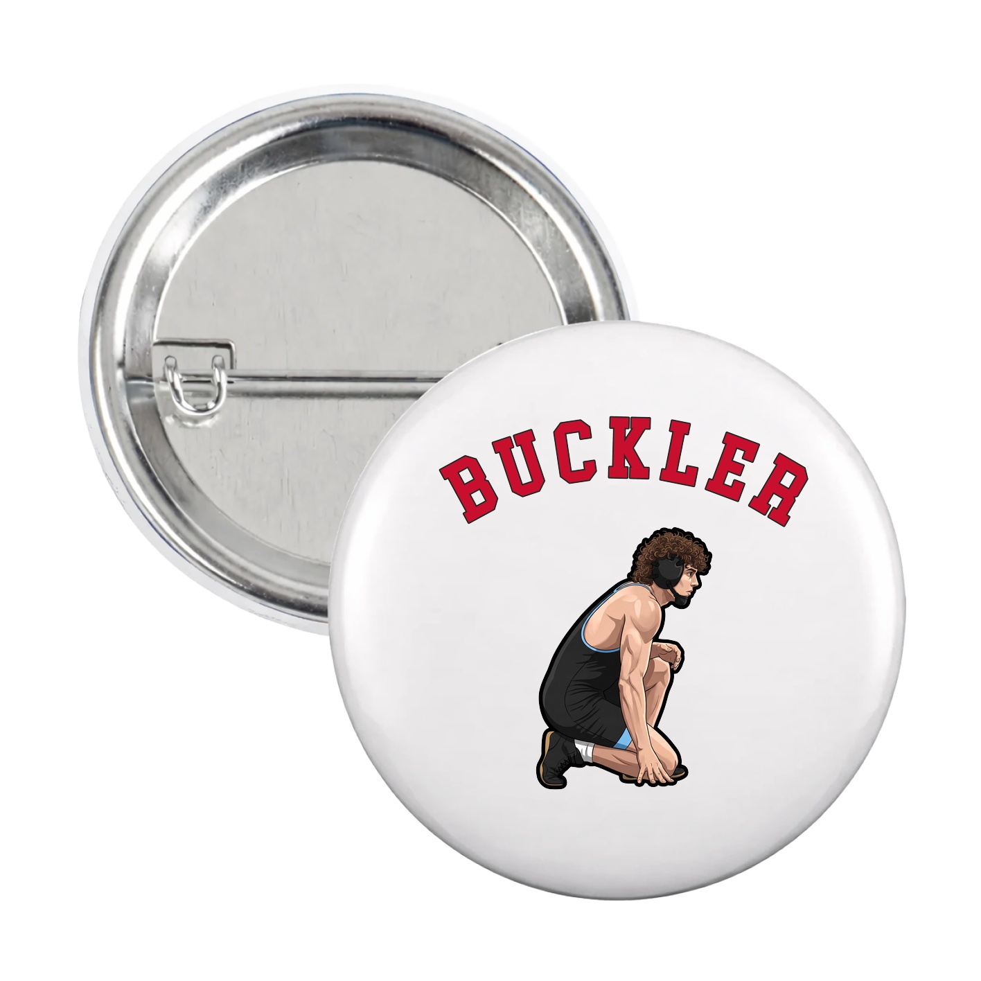 Game Day Button — Shirsey Arch in White