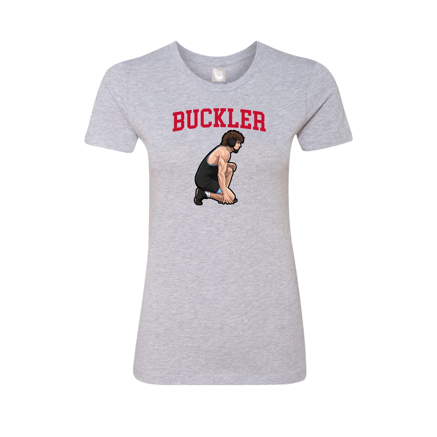 Fitted Women's Tee — Shirsey in Grey