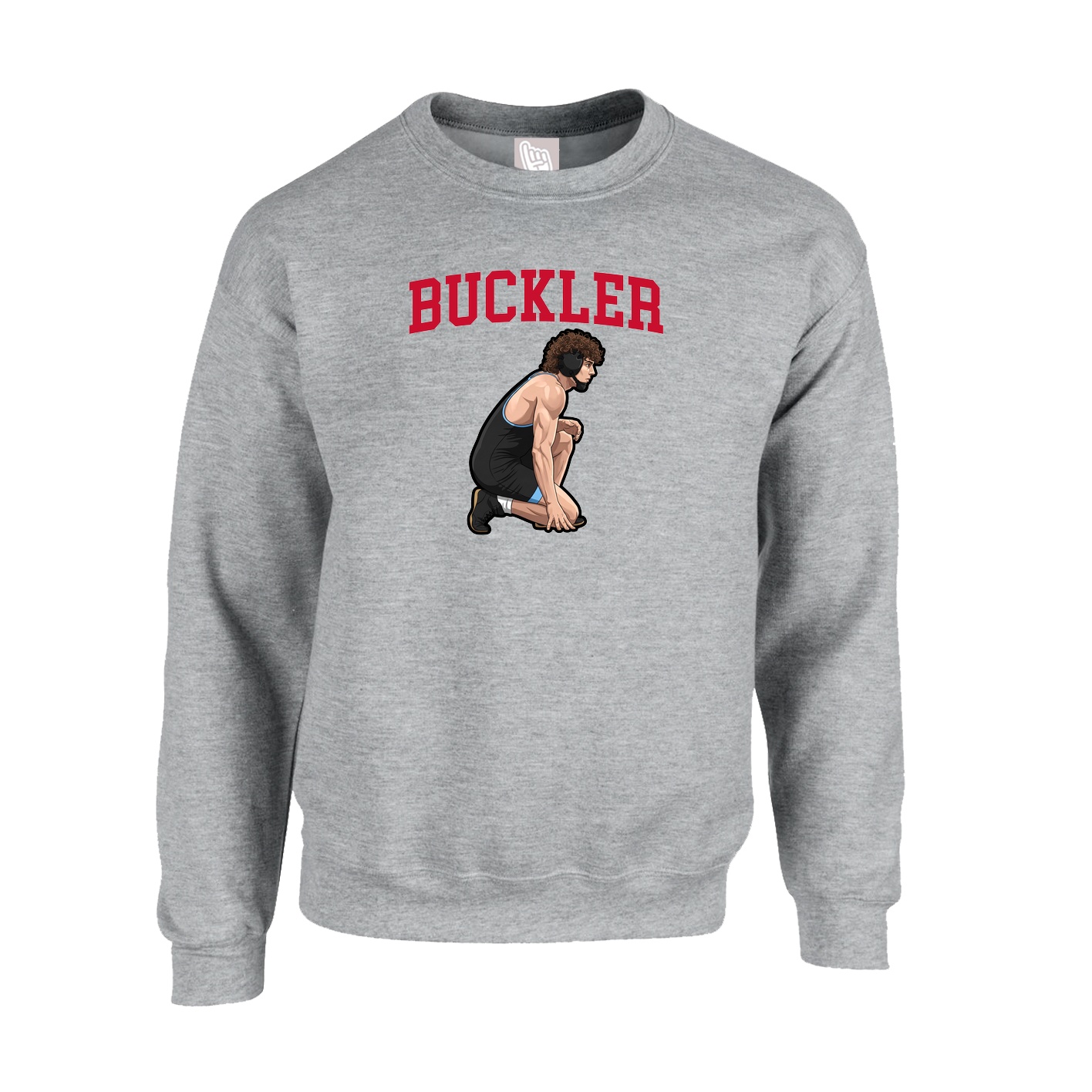 Fleece Crew — Shirsey in Grey