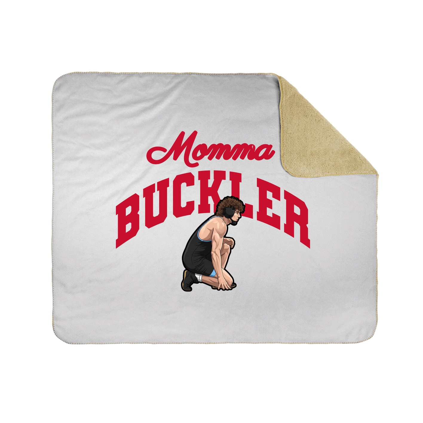 Throw Blanket — Mothers Day Arch in White