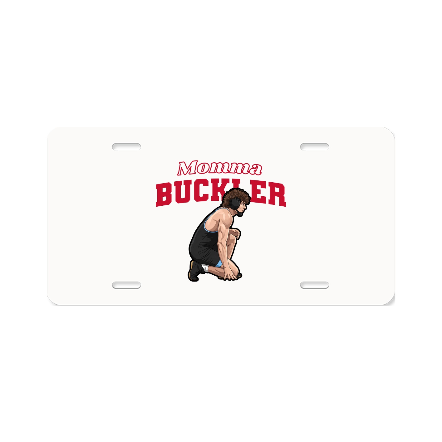 License Plate — Mothers Day Block in Classic