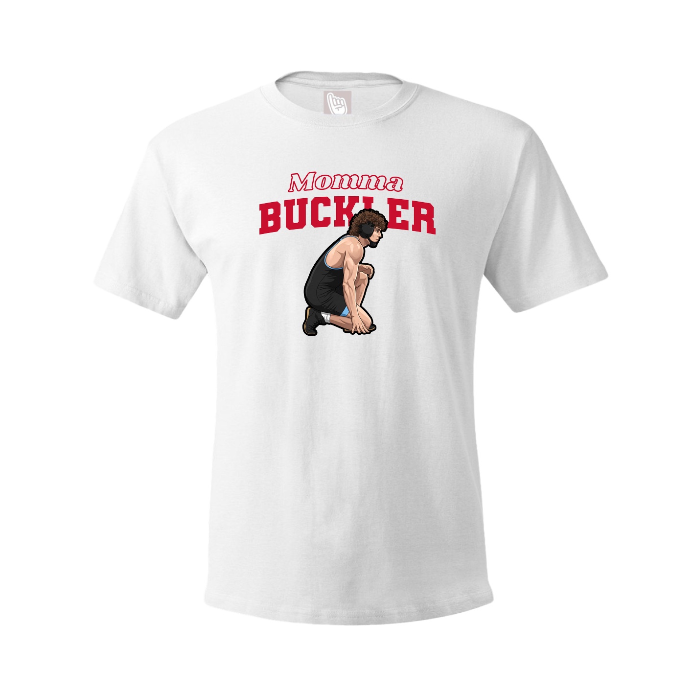 Youth Tee — Mothers Day Block in White