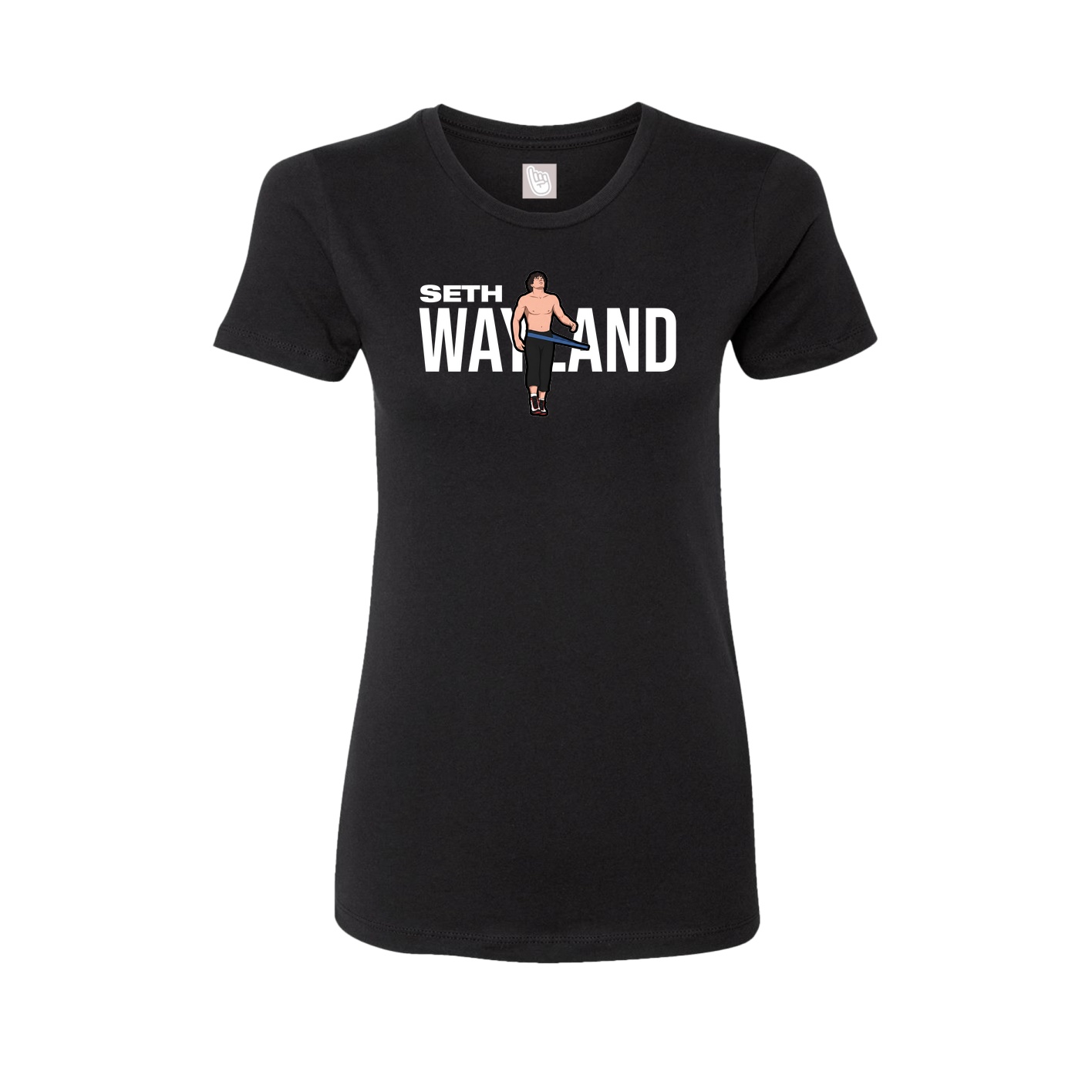 Womens Tee — Player Name in Black