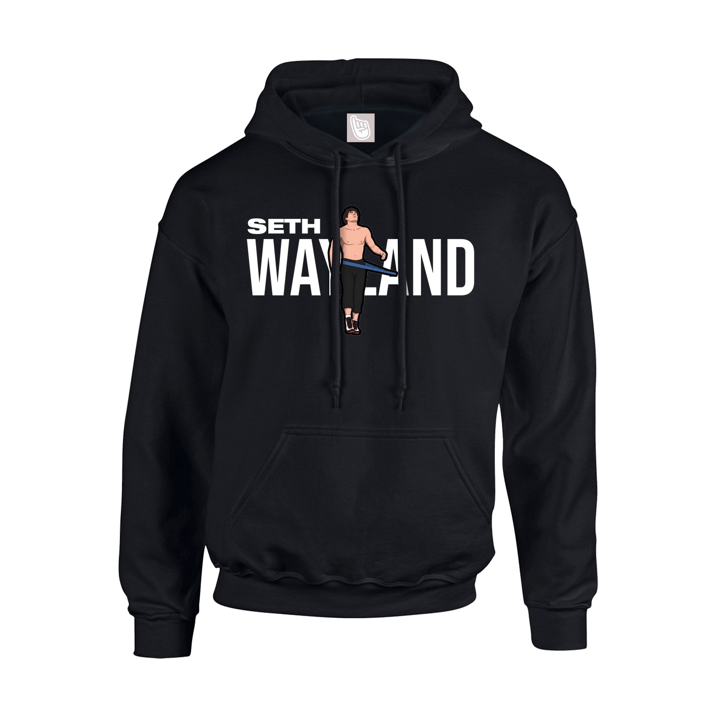 Youth Hoodie — Player Name in Black