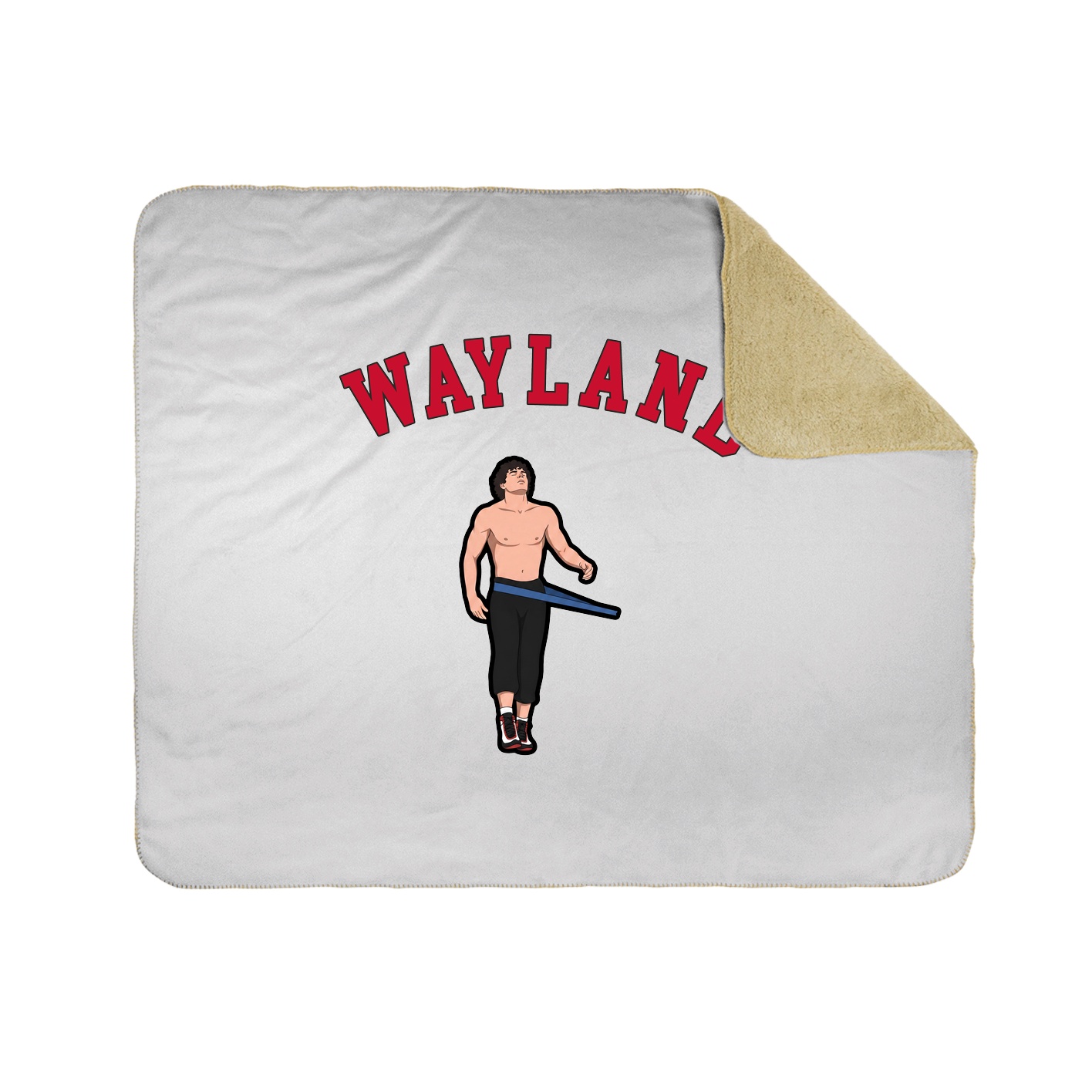 Throw Blanket — Shirsey Arch in White