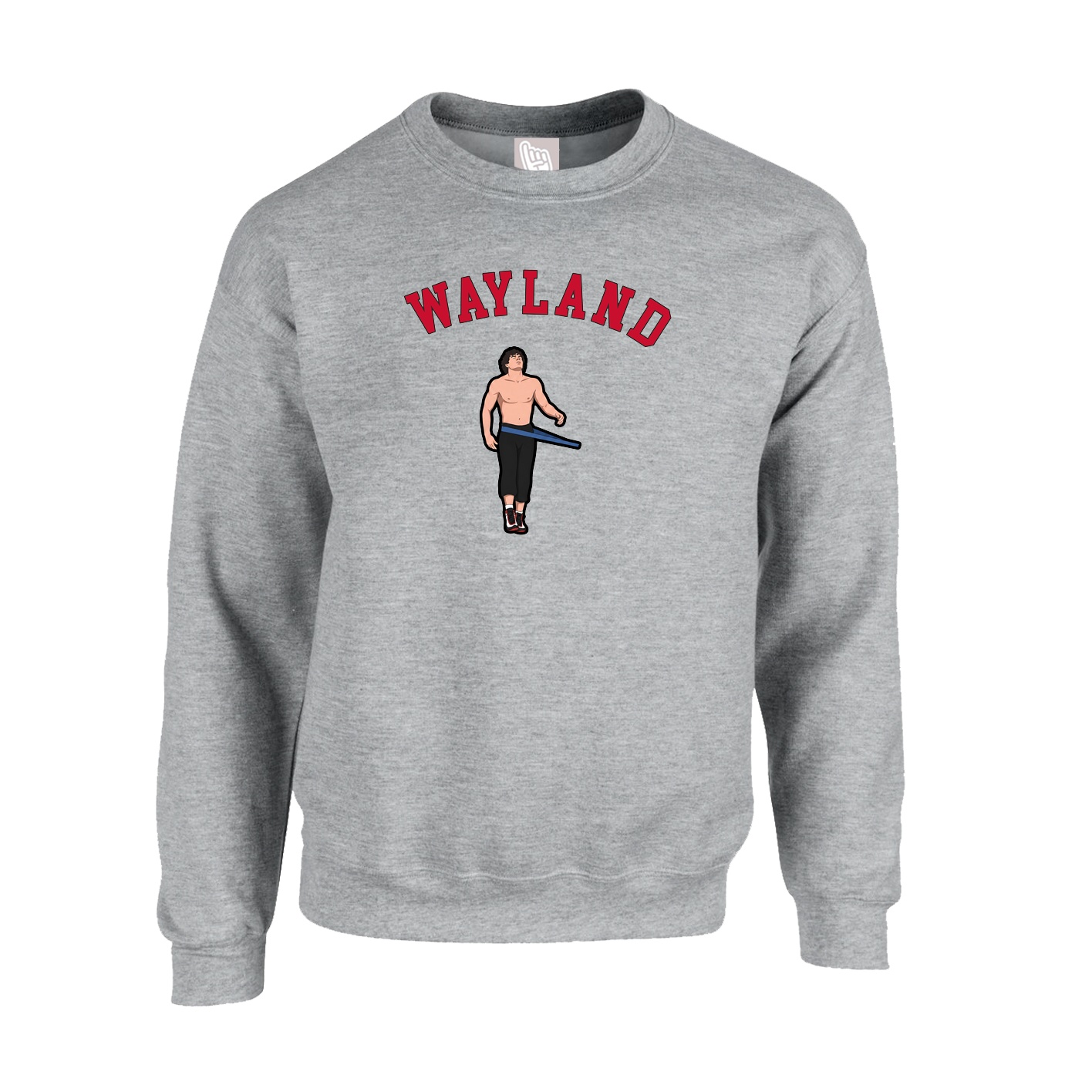 Fleece Crew — Shirsey Arch in Grey