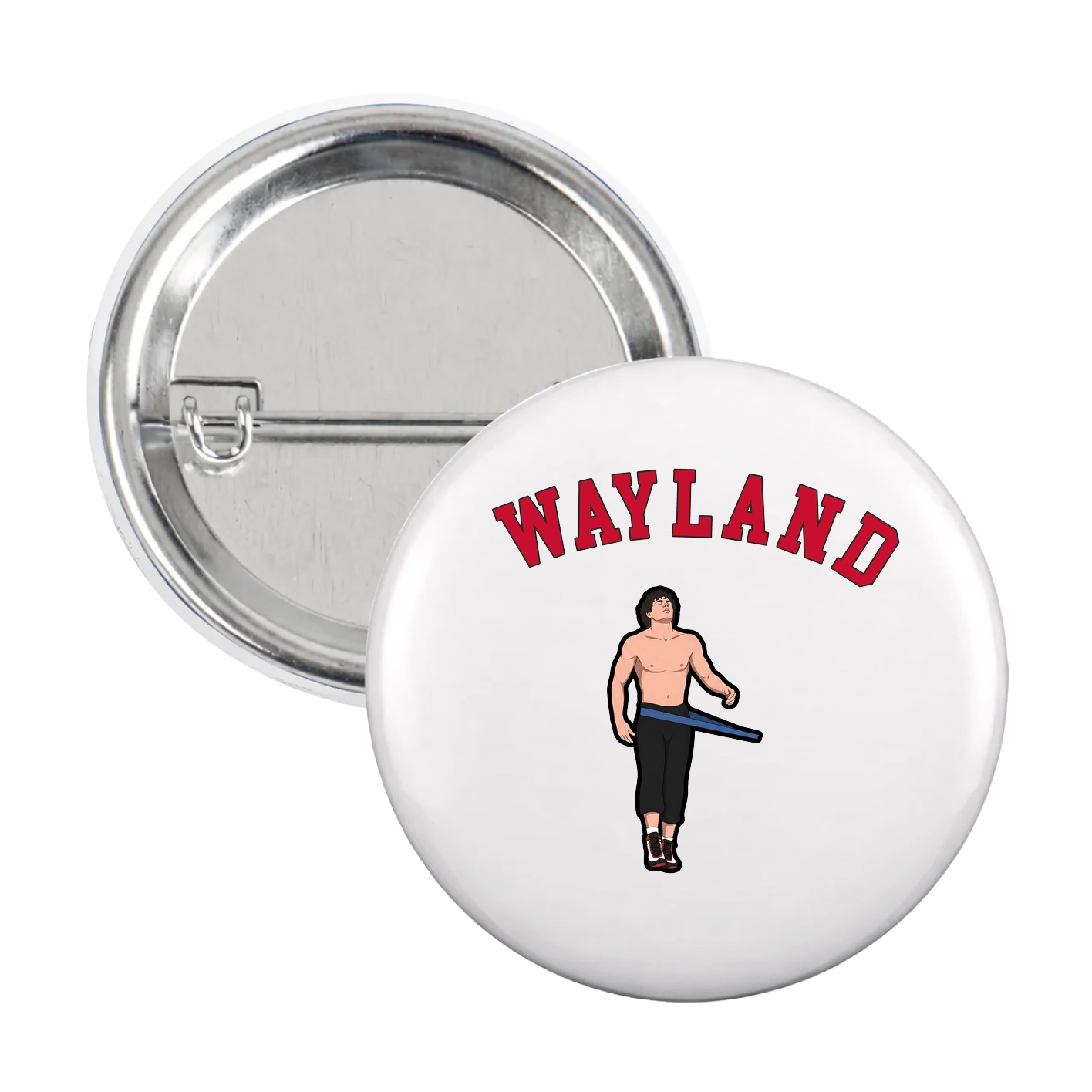 Game Day Button — Shirsey Arch in White