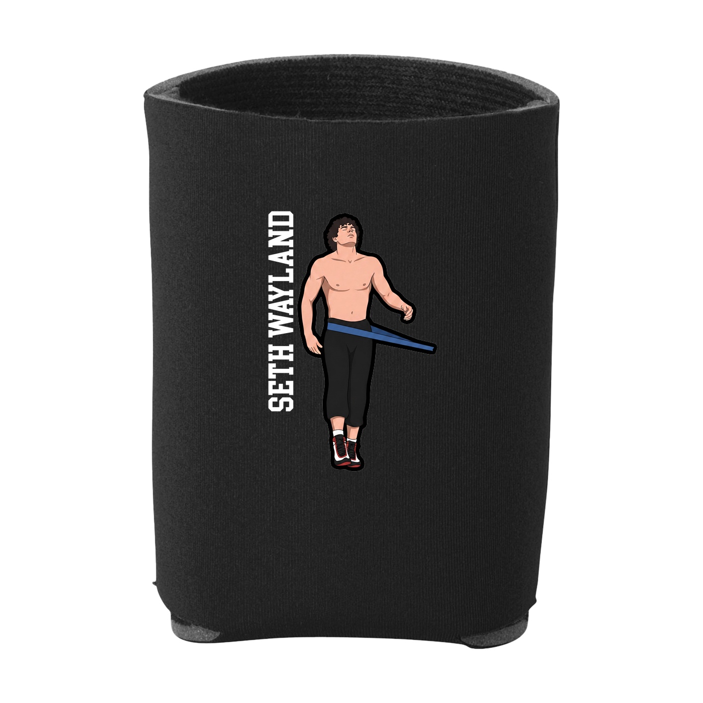 Can Holder — Name Vertical in Black