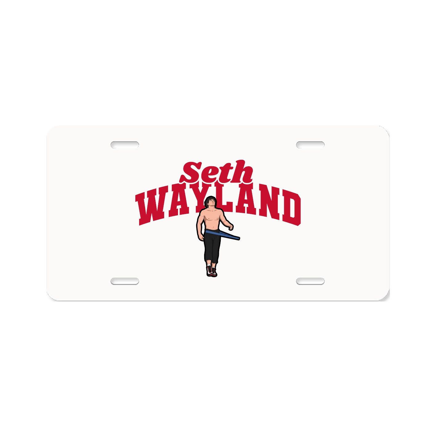 License Plate — Signature Arch in Classic