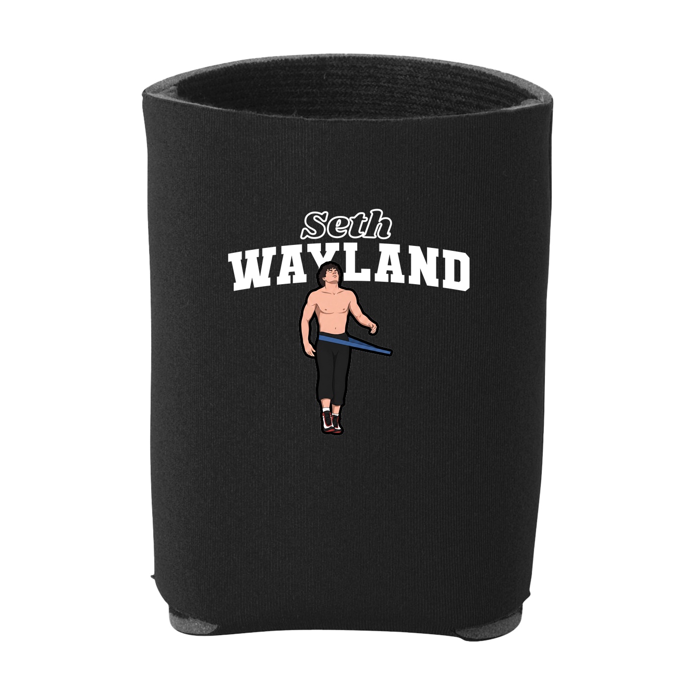 Can Holder — Name Arch in Black