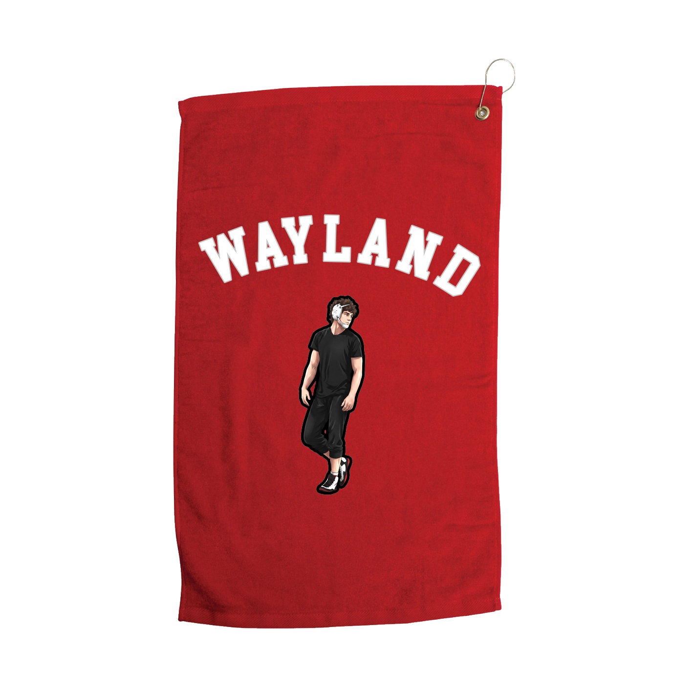 Golf Towel — Shirsey Arch in Red