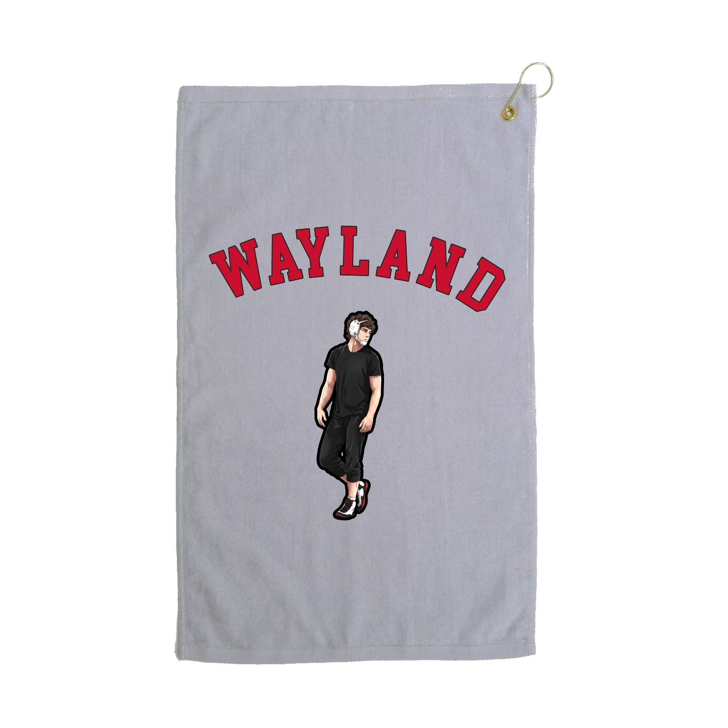 Golf Towel — Shirsey Arch in Grey