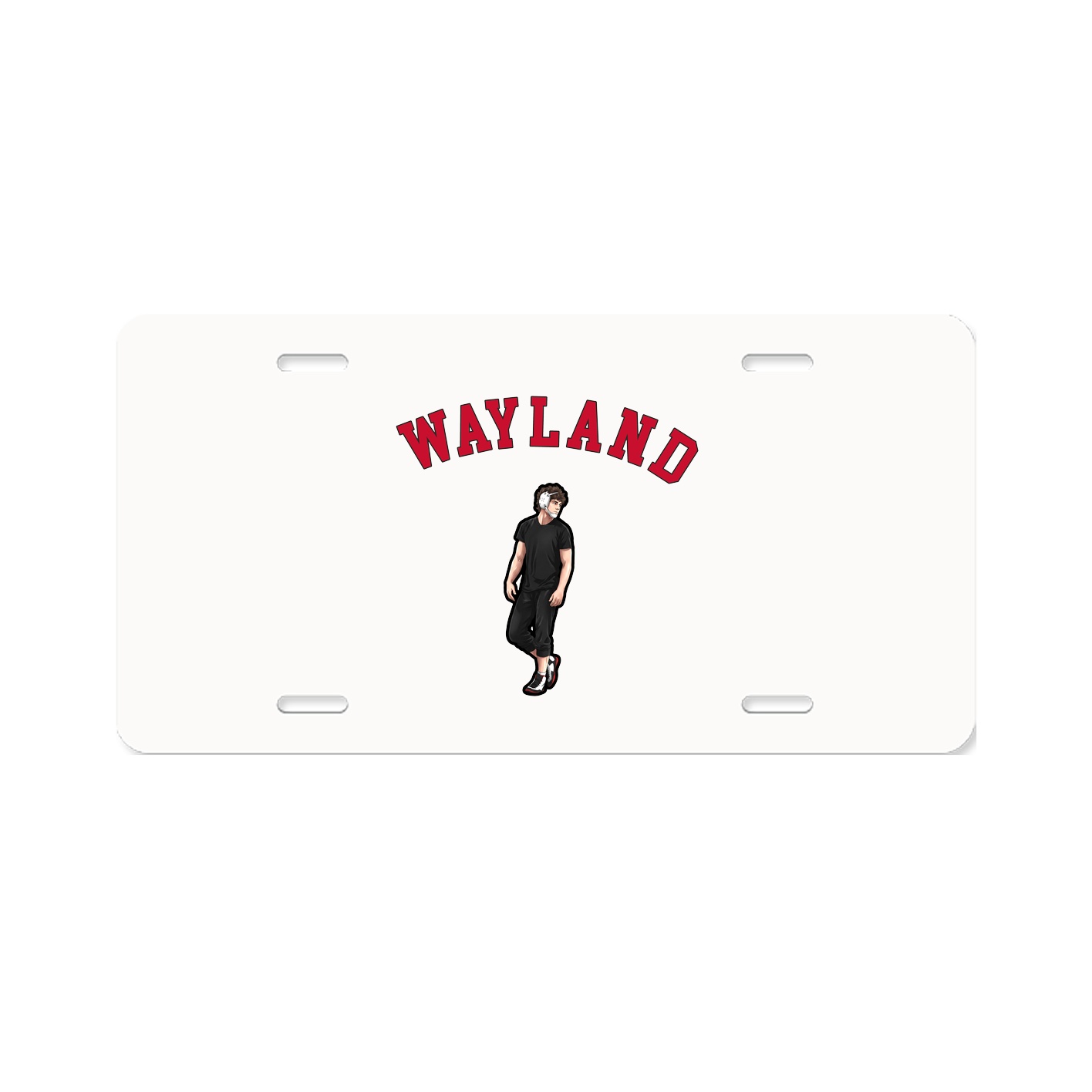 License Plate — Shirsey Arch in Classic