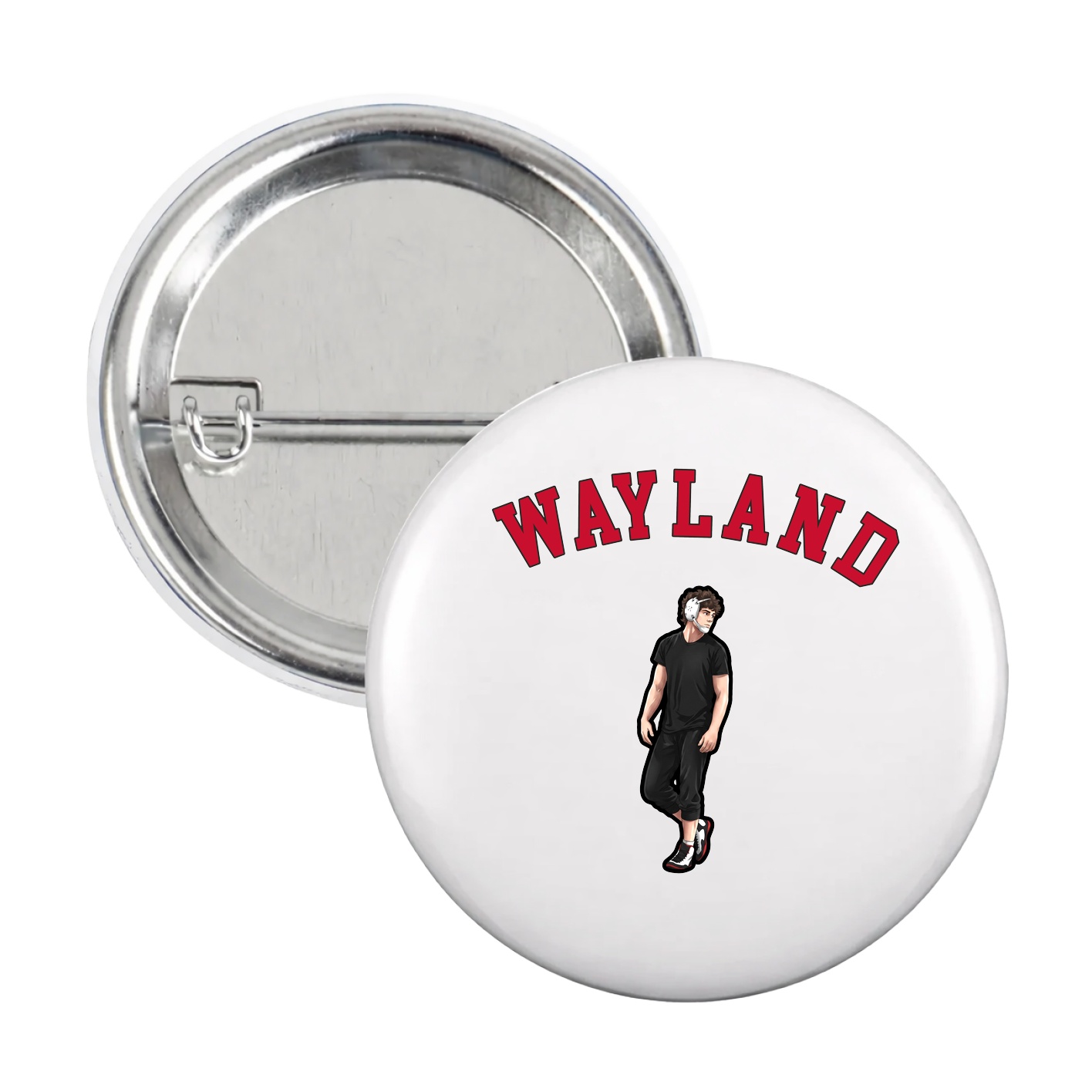 Game Day Button — Shirsey Arch in White