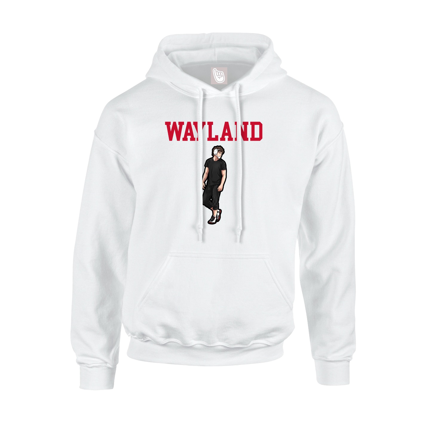 Youth Hoodie — Shirsey in White