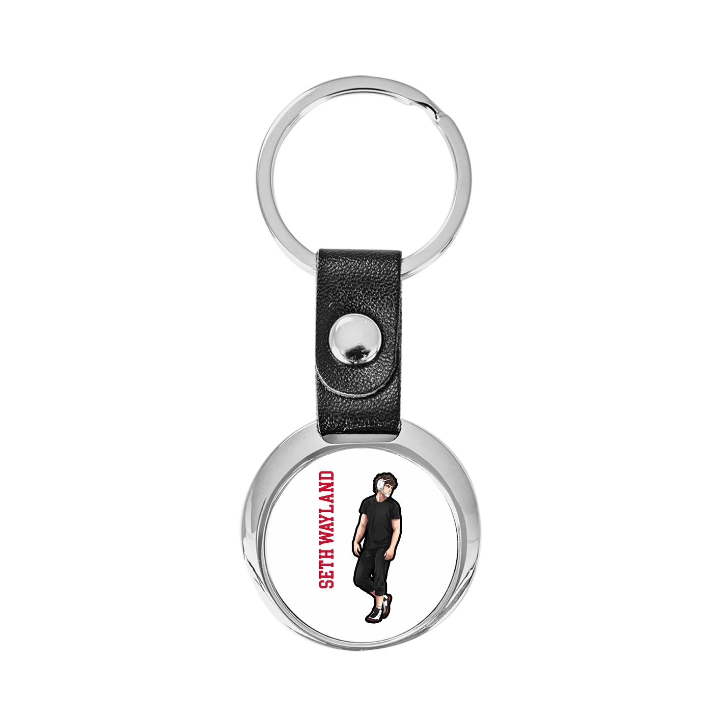 Key Chain — Name Vertical in Classic