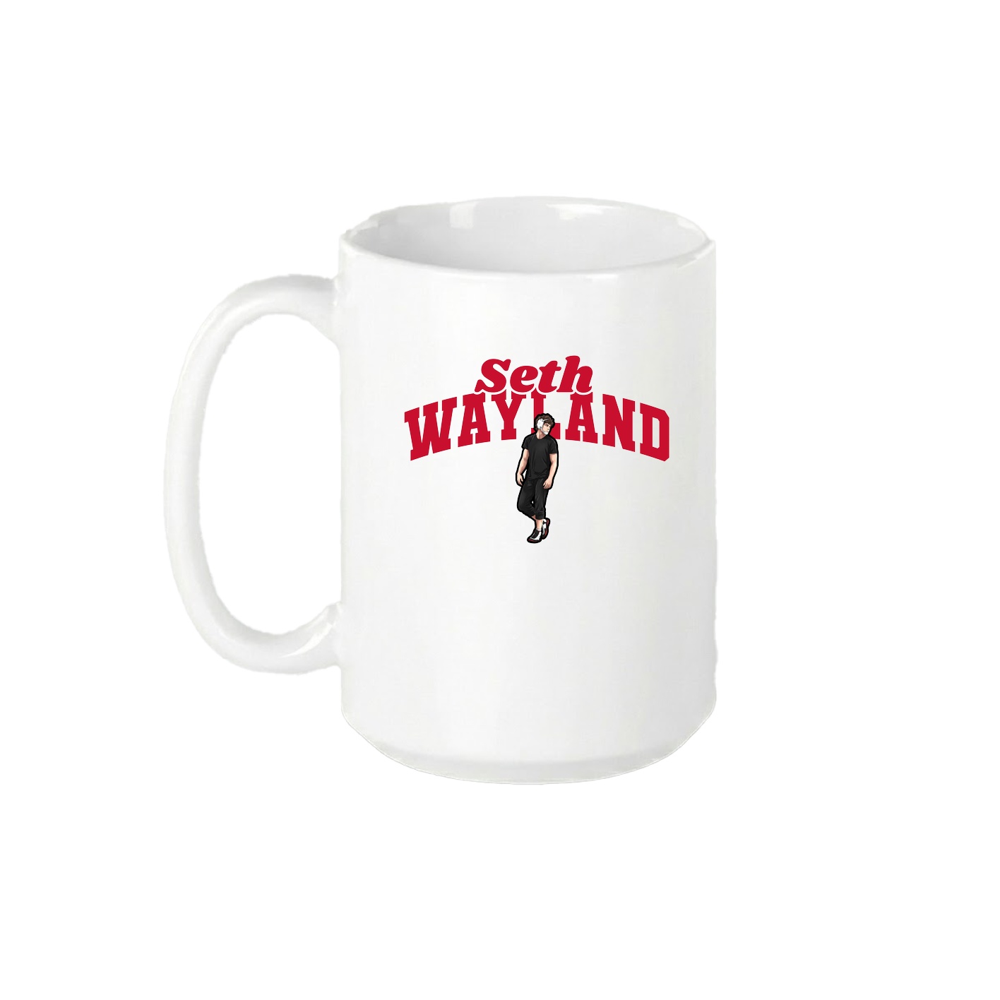 15oz Coffee Mug — Signature Arch in White