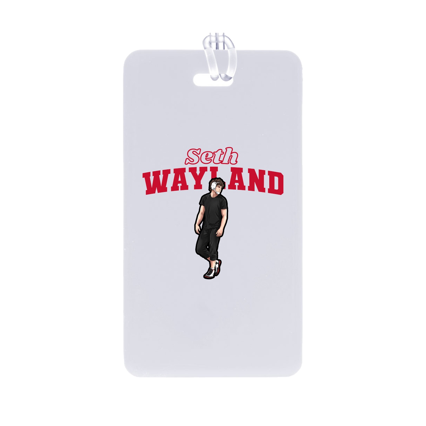 Bag Tag — Name Arch in Classic