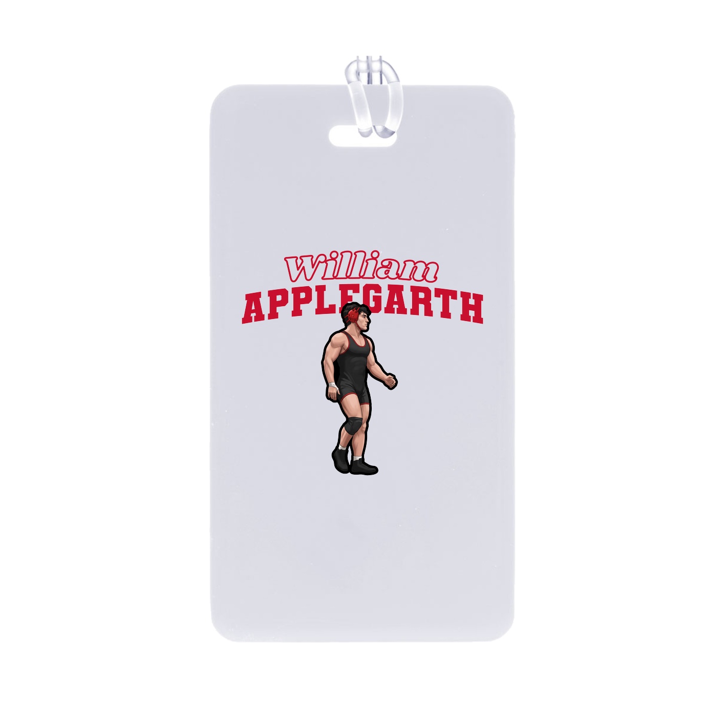 Bag Tag — Name Arch in Classic