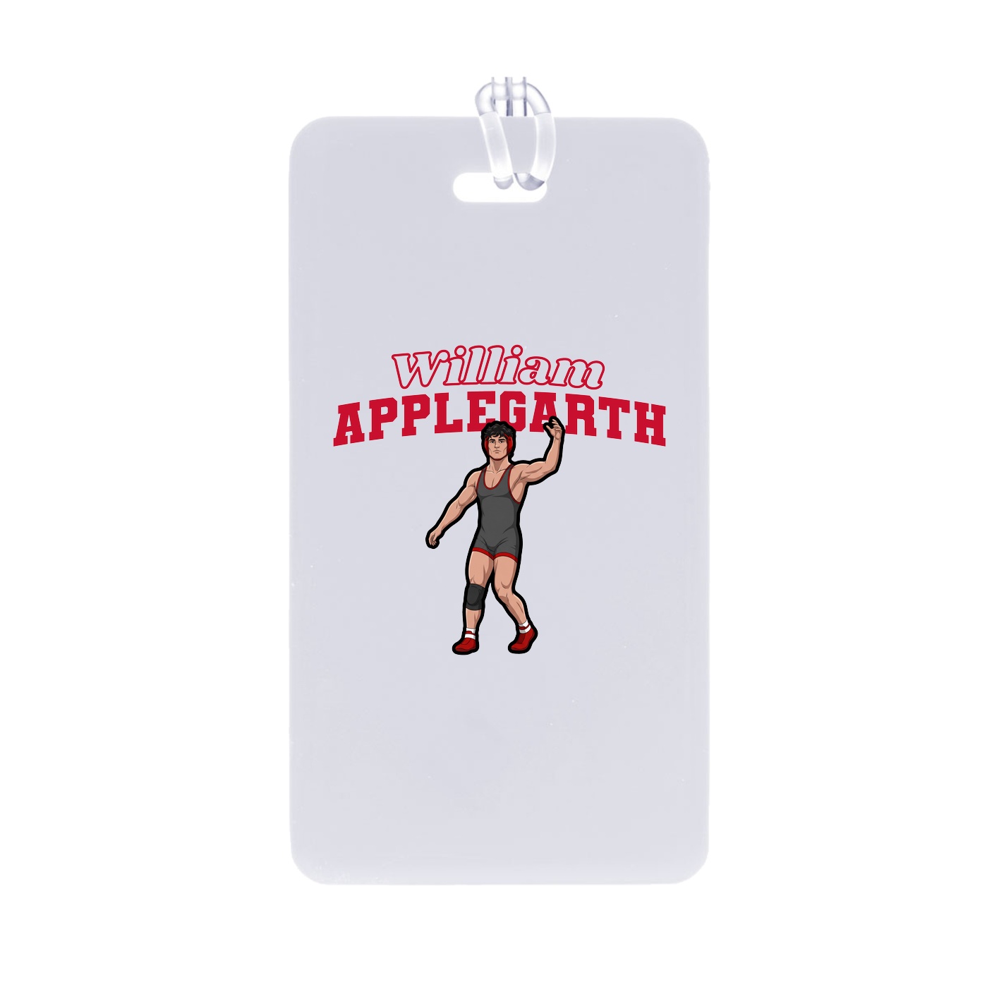 Bag Tag — Name Arch in Classic
