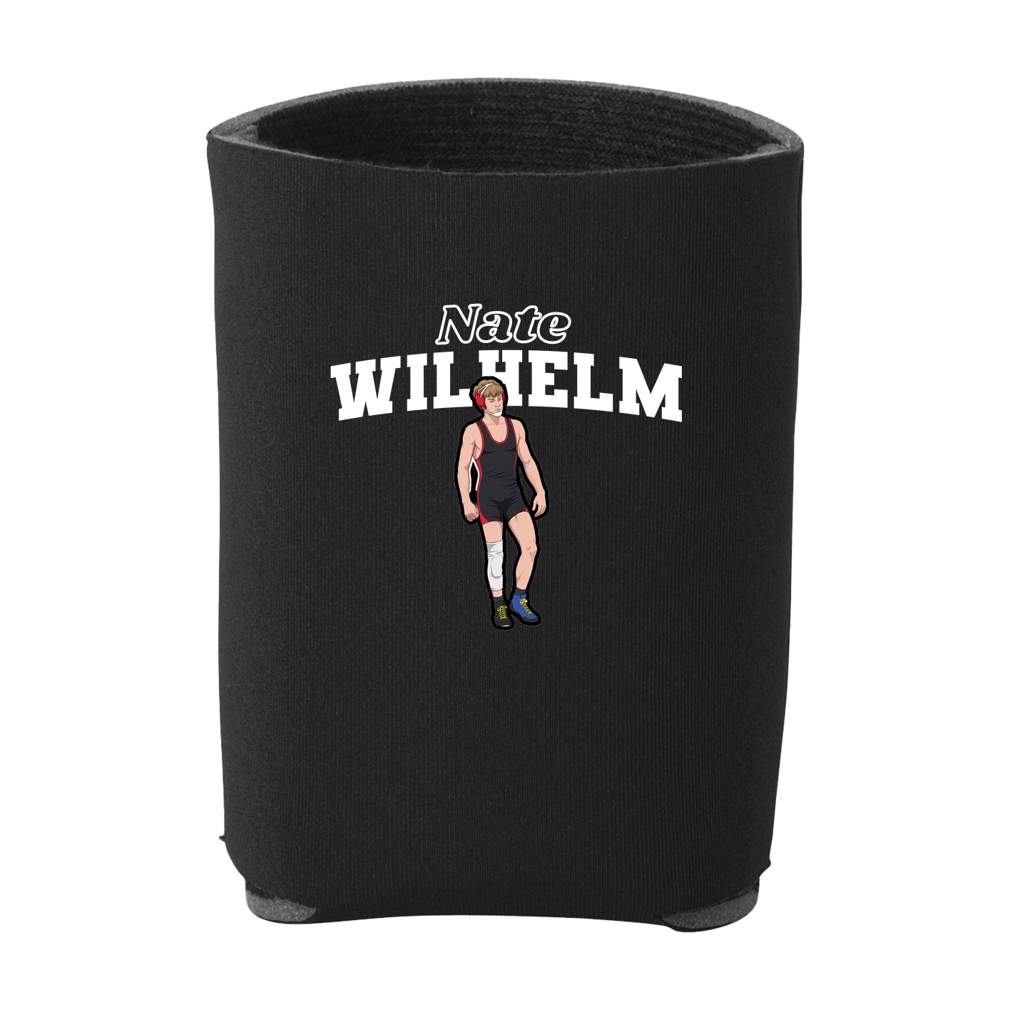 Can Holder — Name Arch in Black