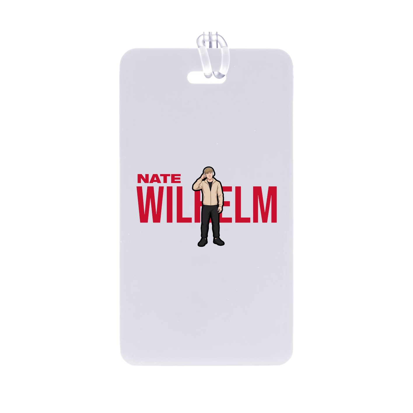 Bag Tag — Player Name in Classic