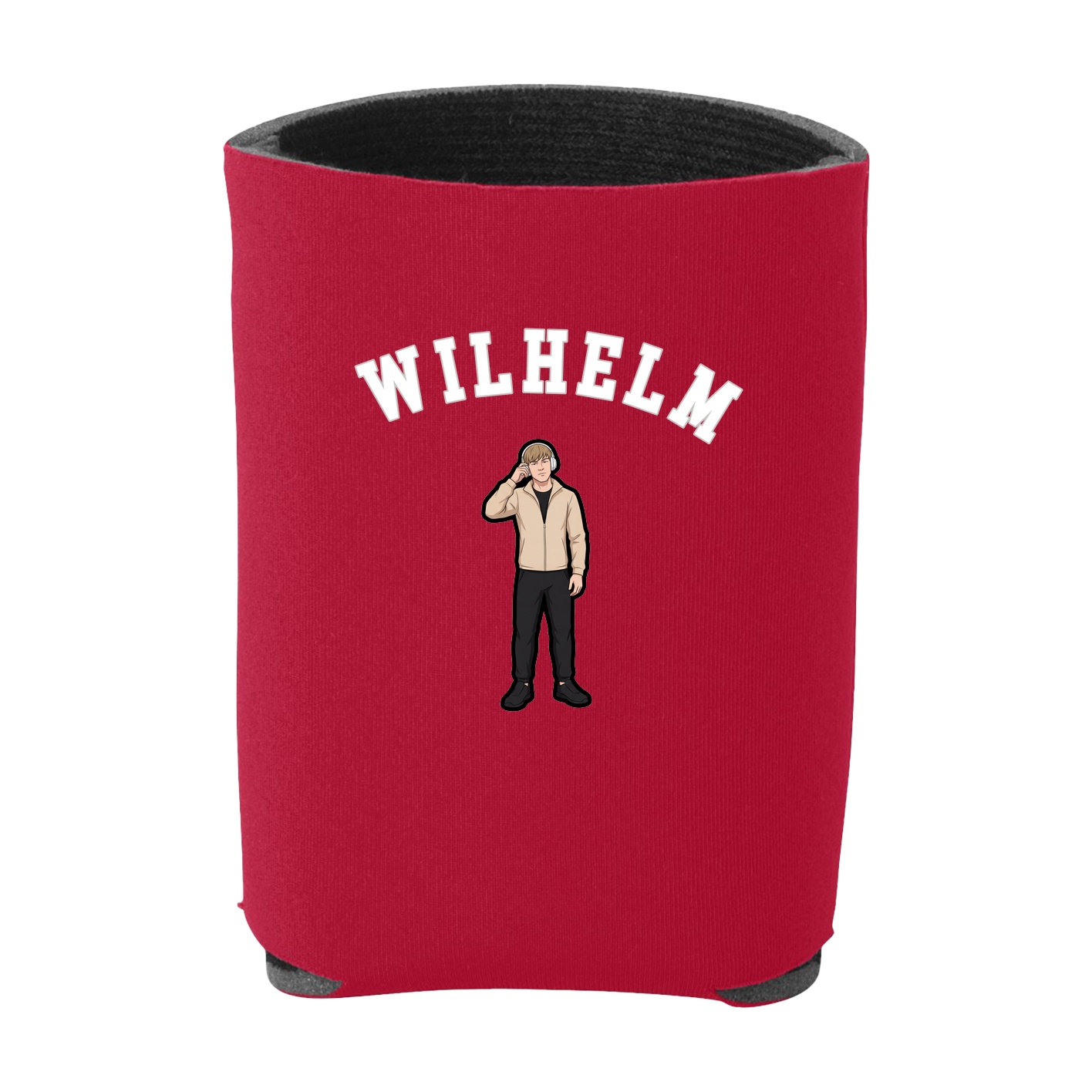 Can Holder — Shirsey Arch in Red