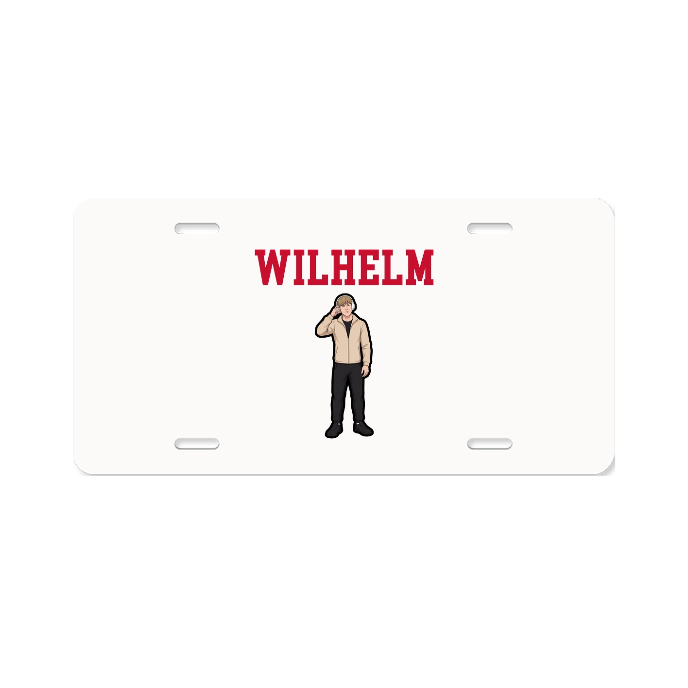License Plate — Shirsey in Classic