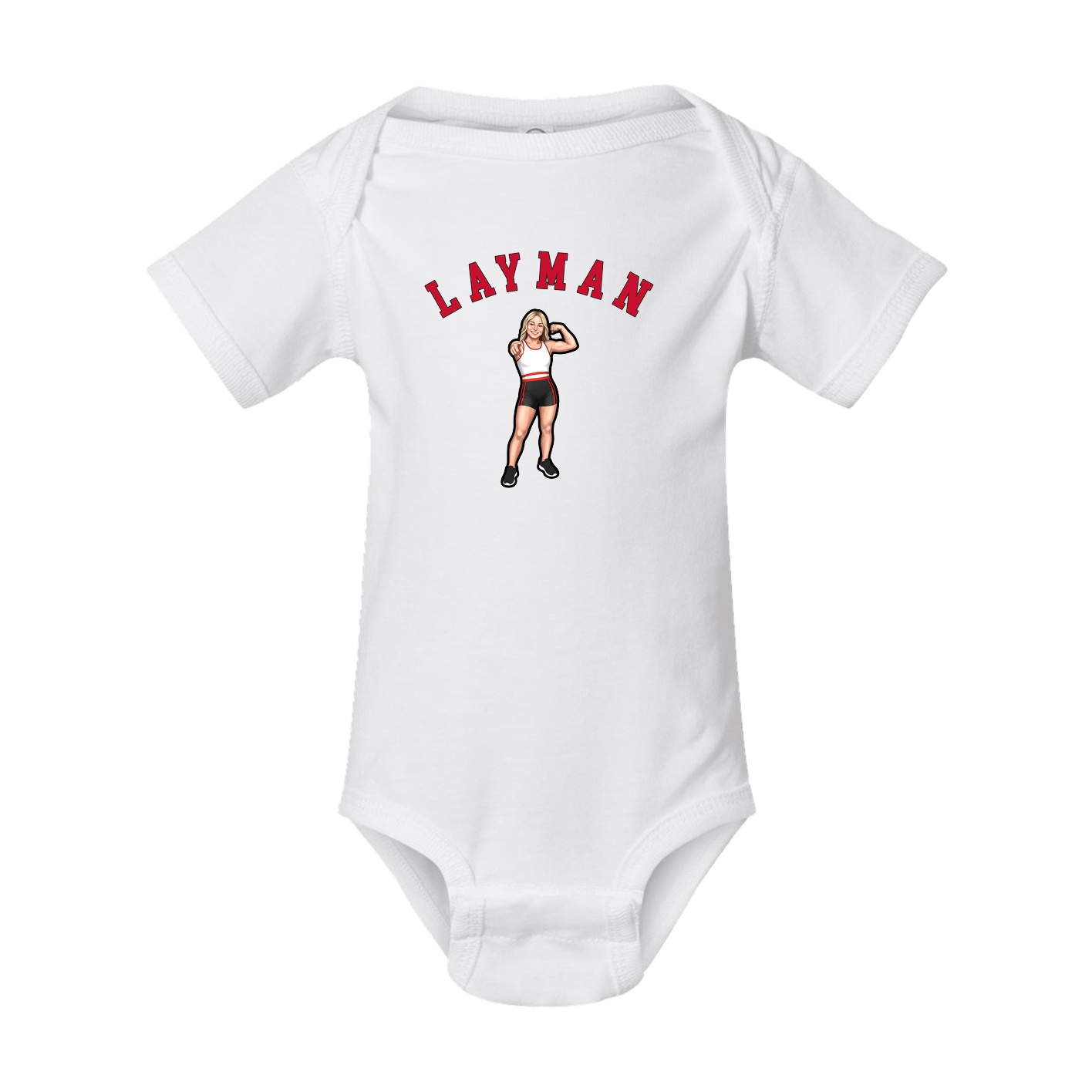 Baby Onesie — Shirsey Arch in White