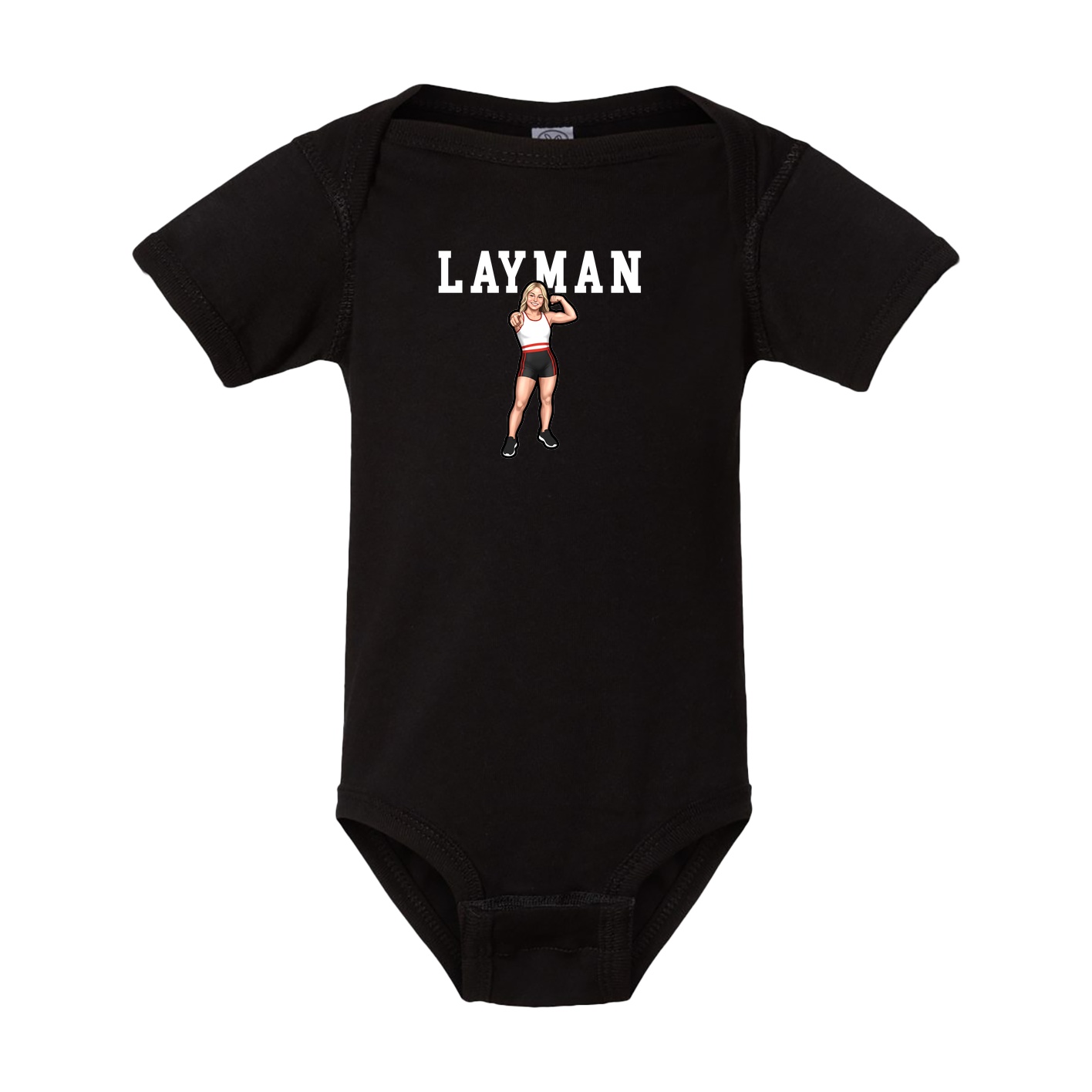 Baby Onesie — Shirsey in Black