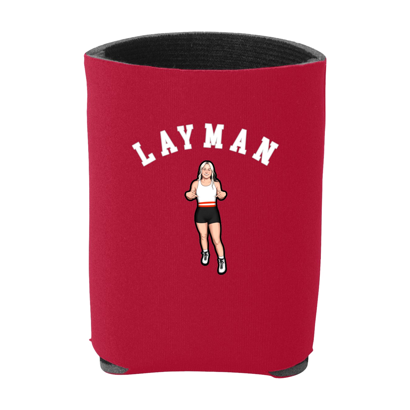 Can Holder — Shirsey Arch in Red