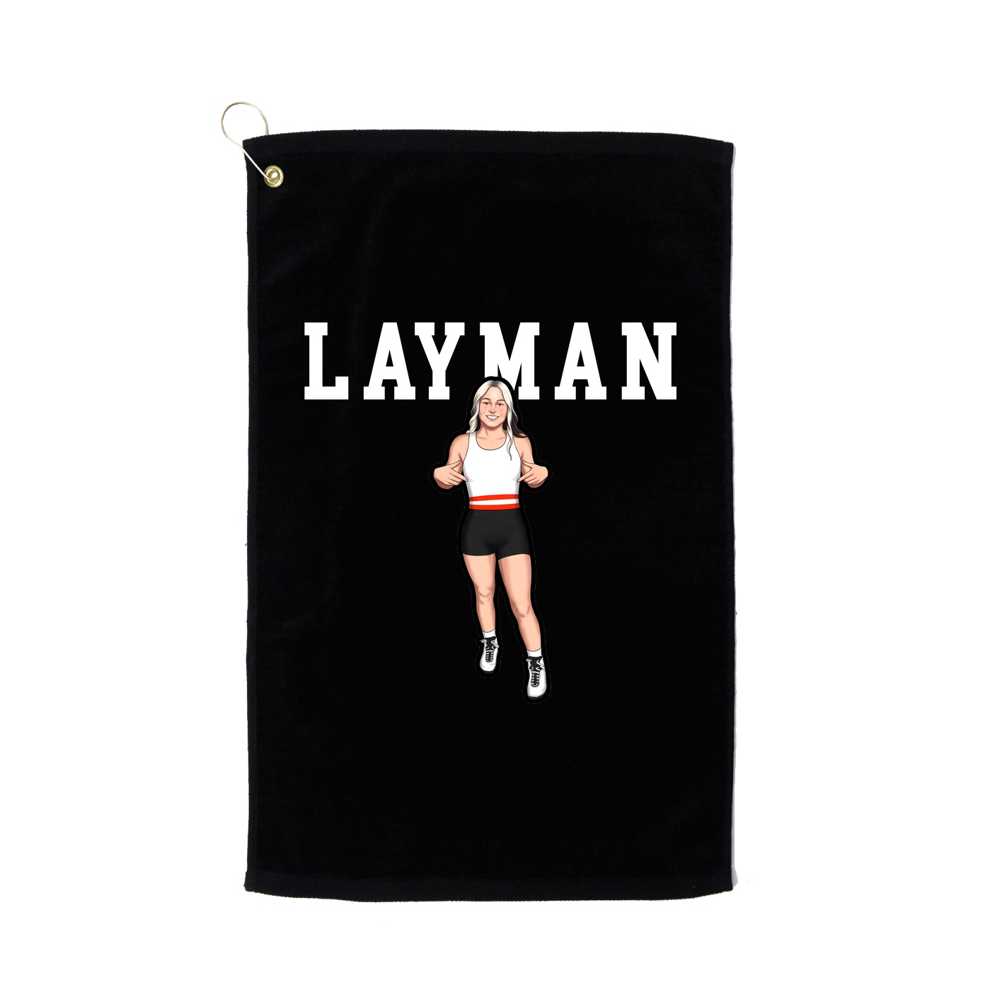 Golf Towel — Shirsey in Black