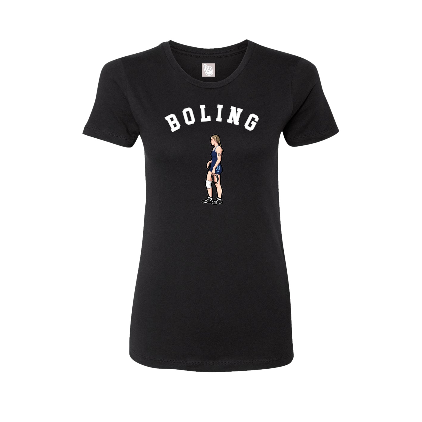 Womens Tee — Shirsey Arch in Black
