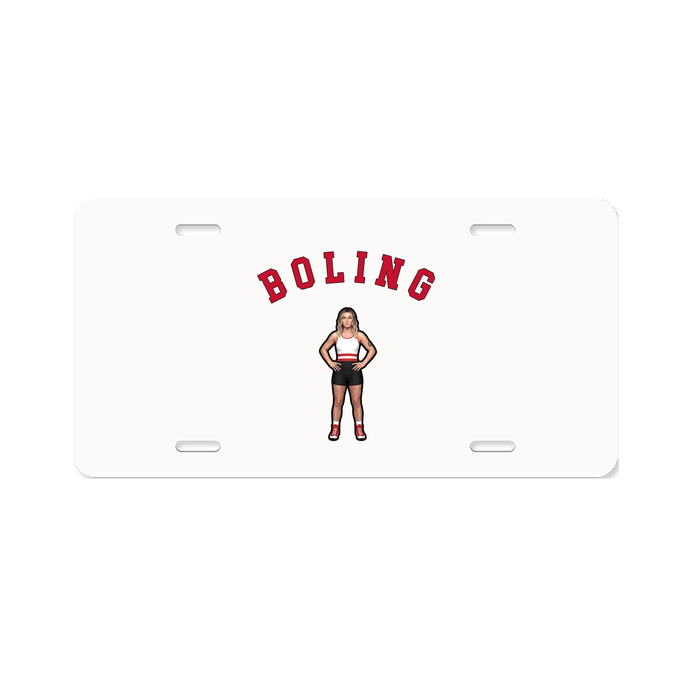 License Plate — Shirsey Arch in Classic