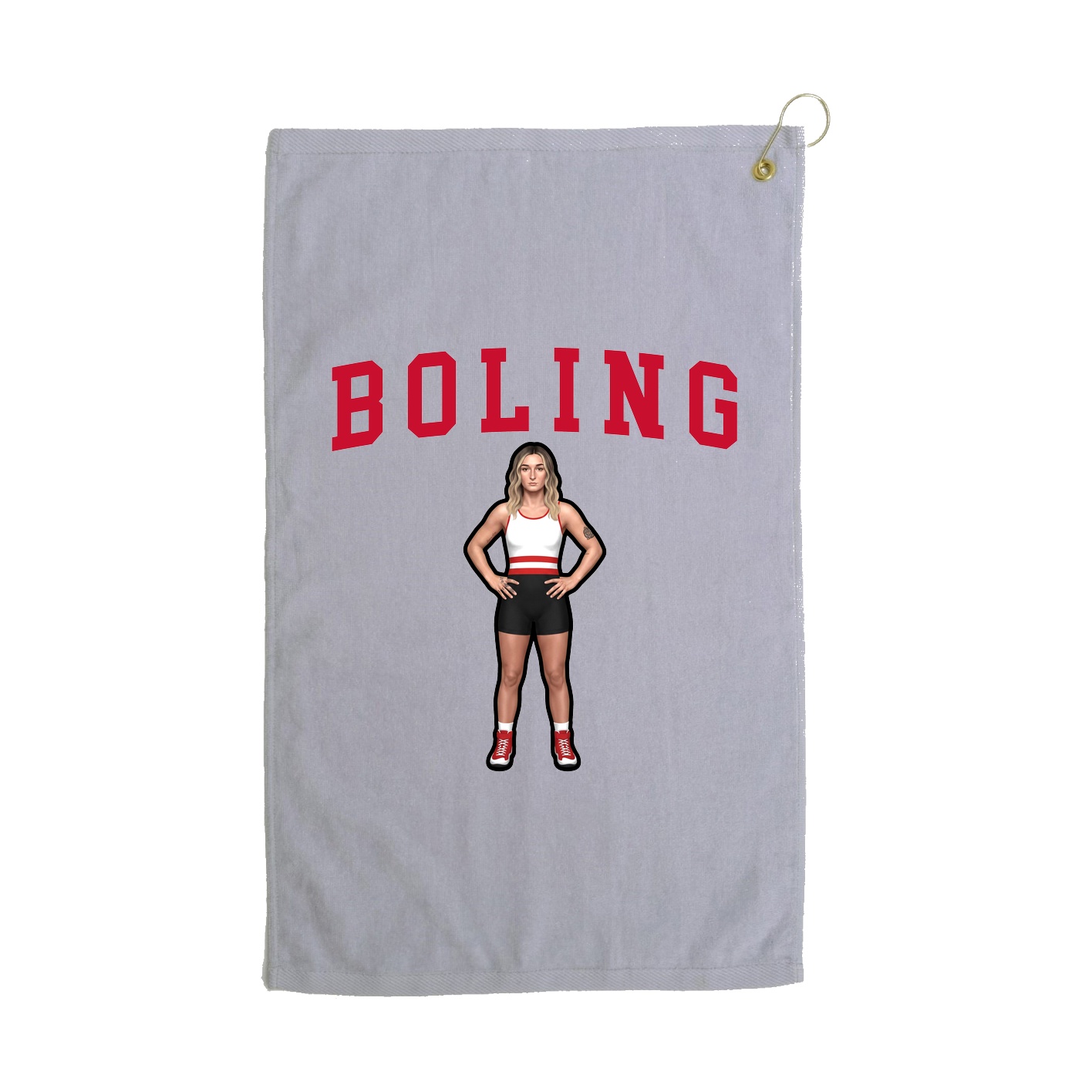 Golf Towel — Shirsey in Grey
