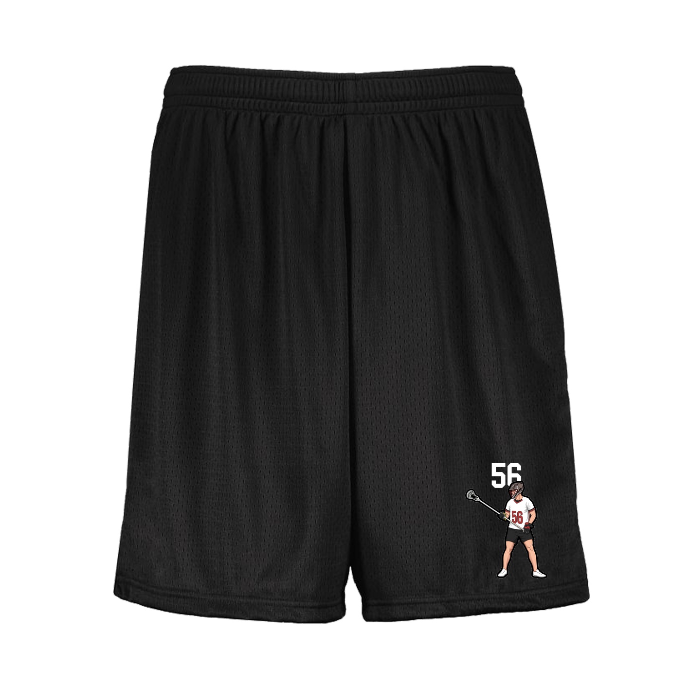 Shorts — Number Top in Black
