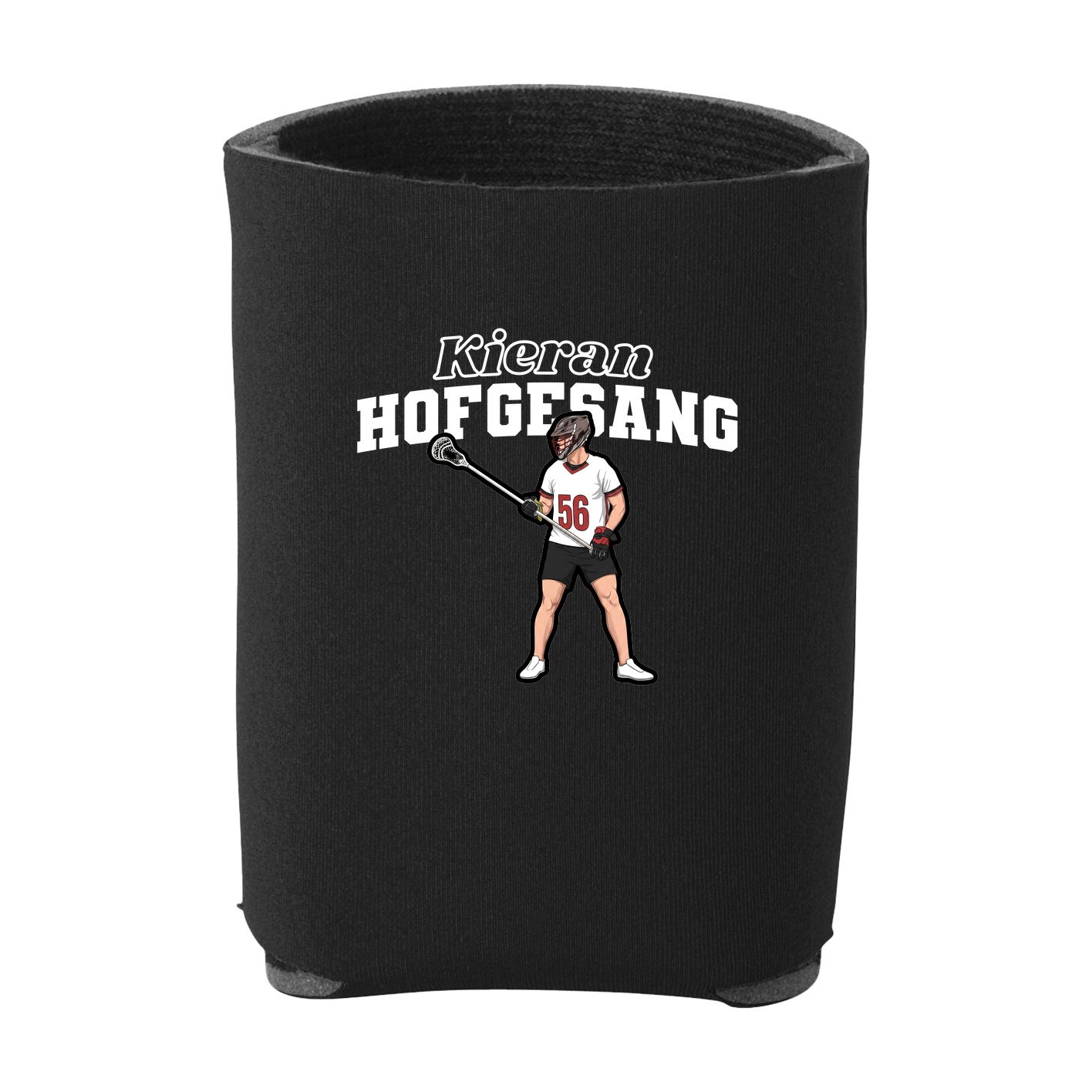 Can Holder — Name Arch in Black