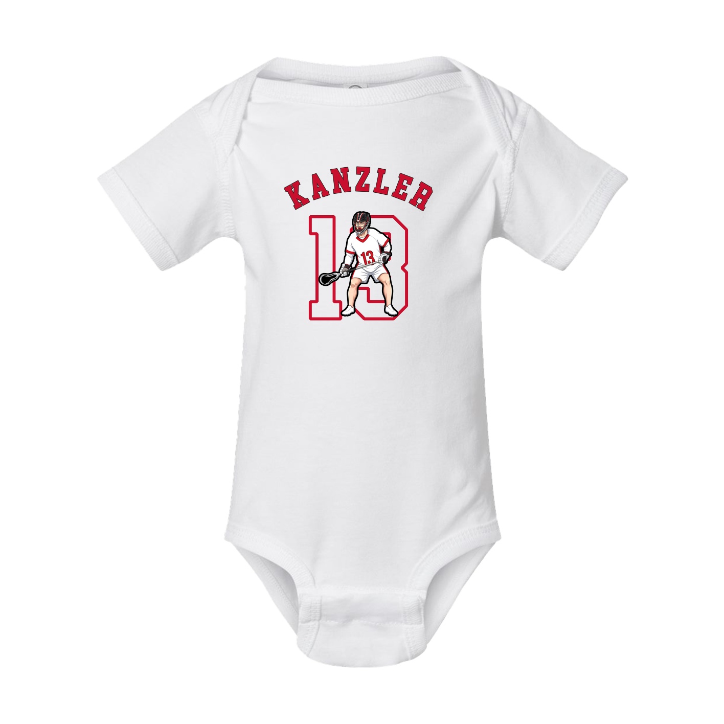 Baby Onesie — Shirsey Arch in White