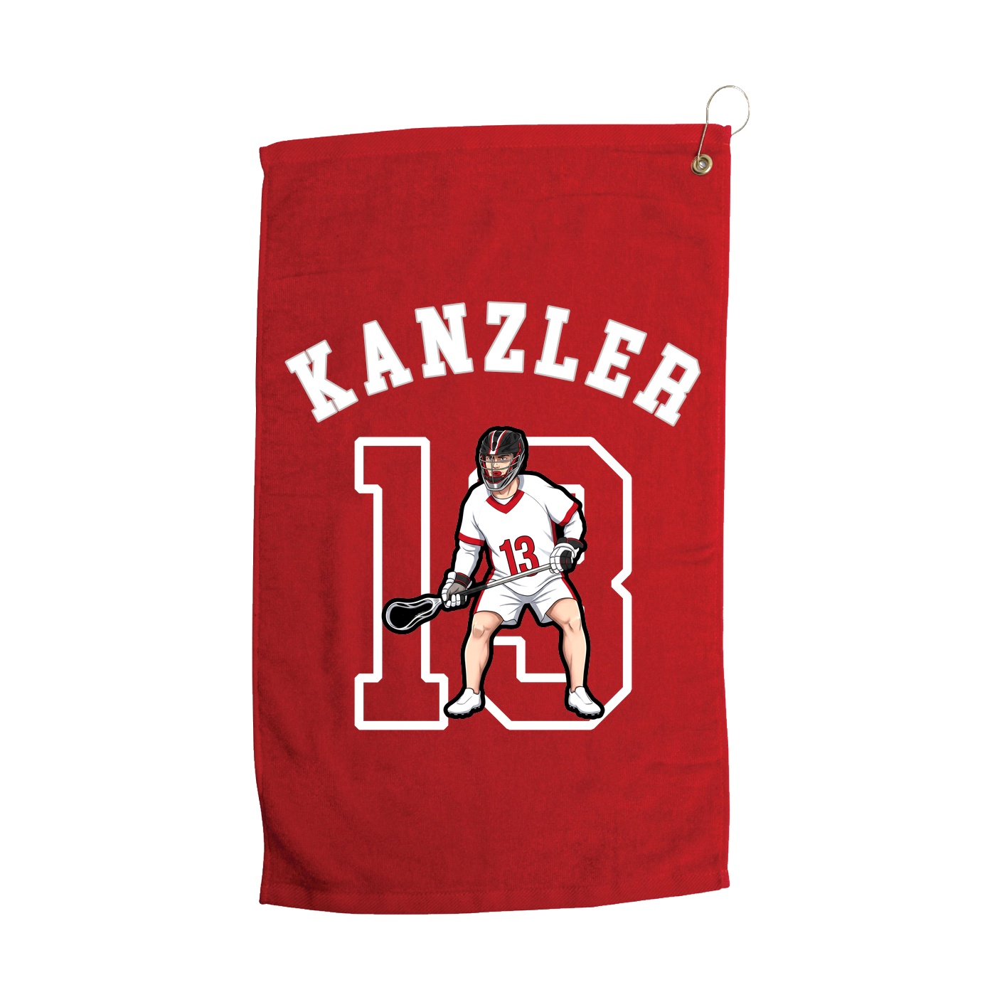 Golf Towel — Shirsey Arch in Red
