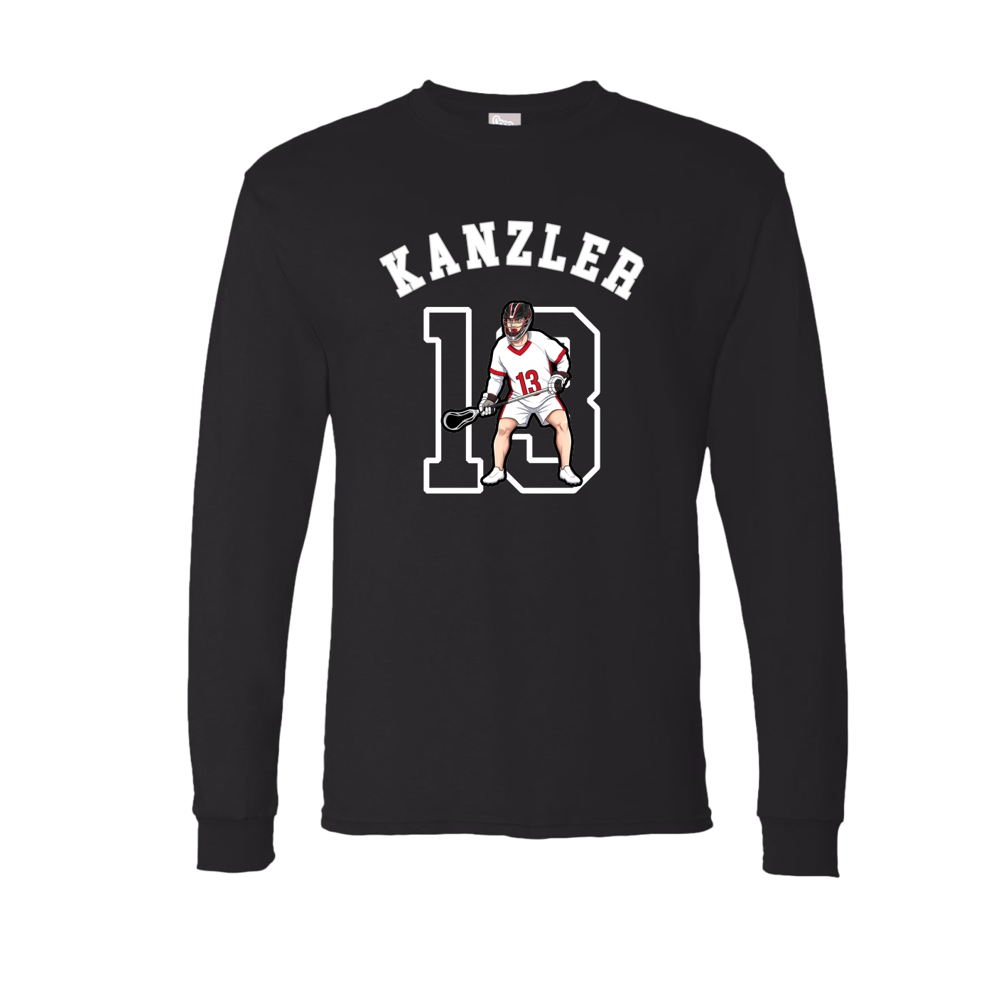 Long Sleeve Tee — Shirsey Arch in Black