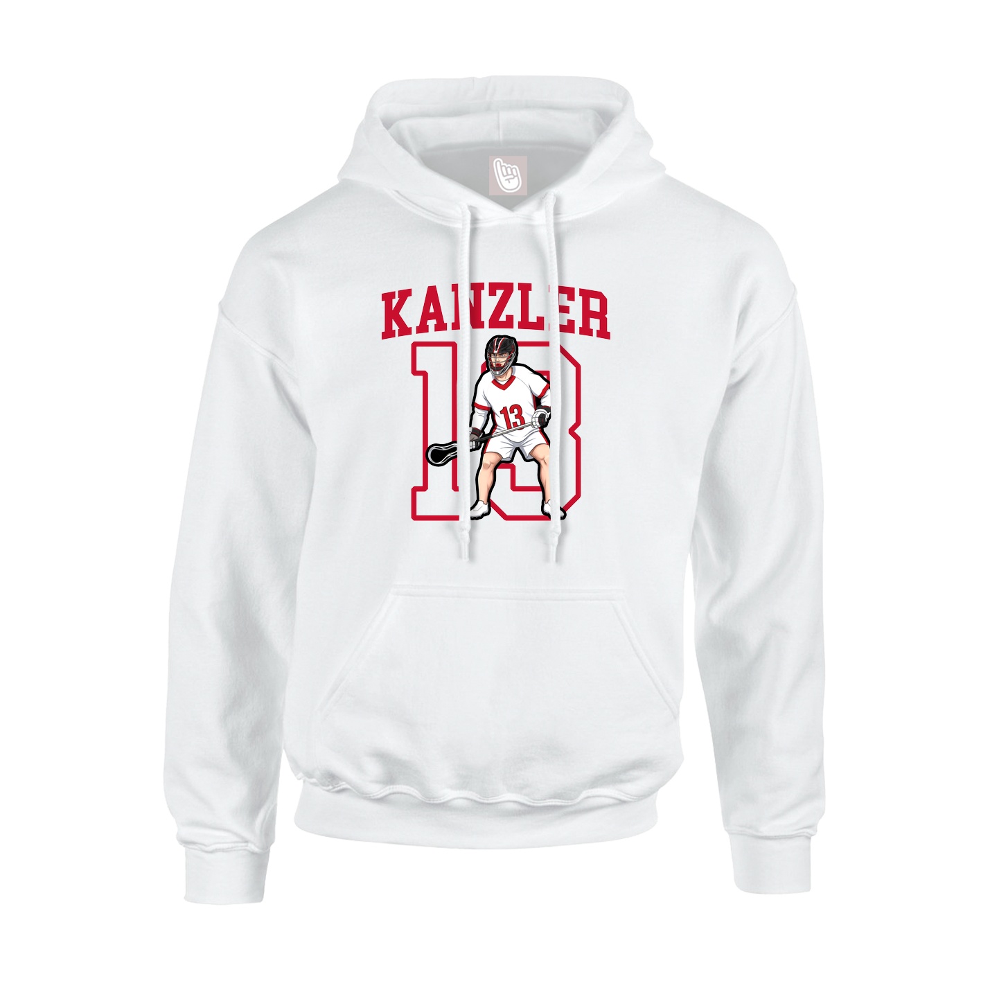 Youth Hoodie — Shirsey in White