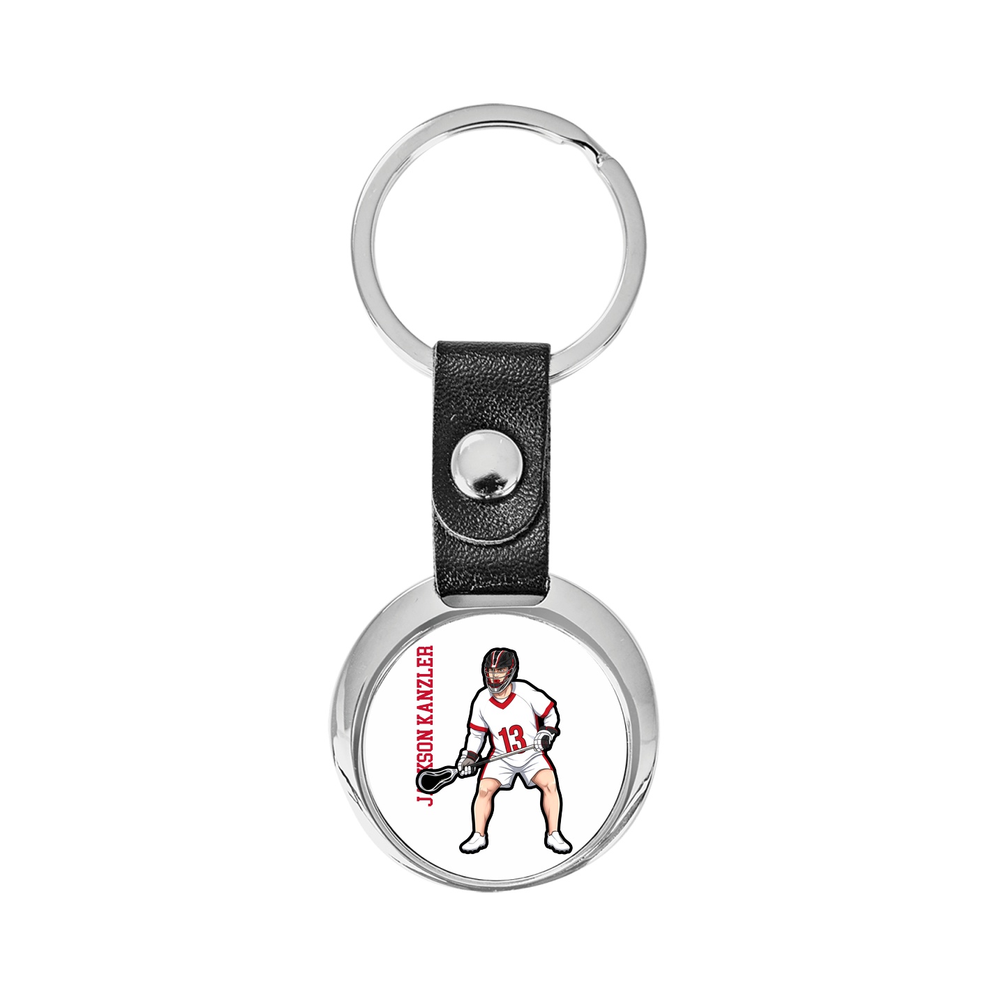 Key Chain — Name Vertical in Classic