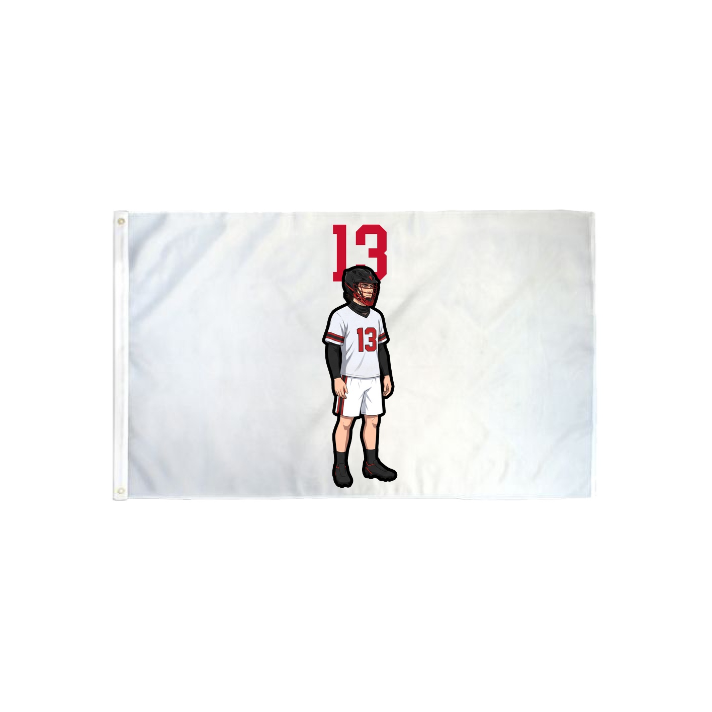 3x5 Flag — Number Top in Classic