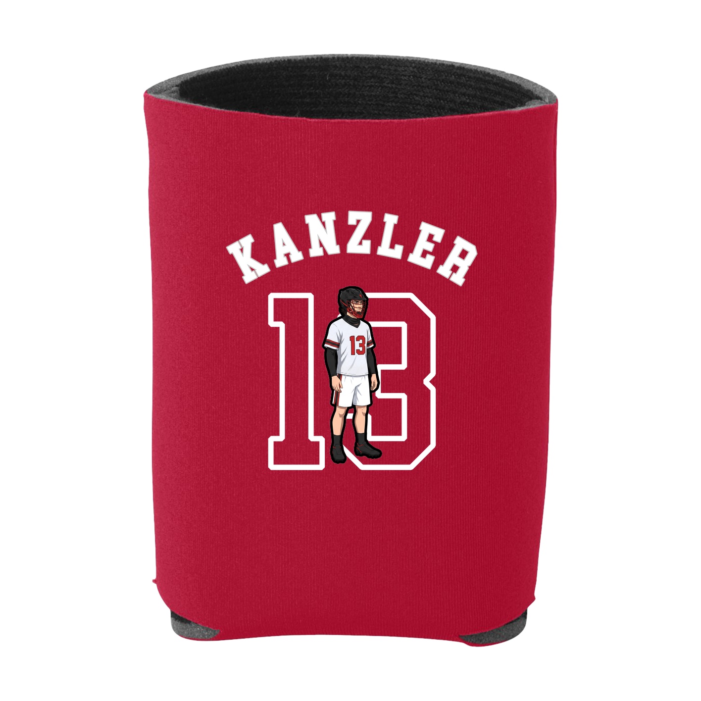 Can Holder — Shirsey Arch in Red