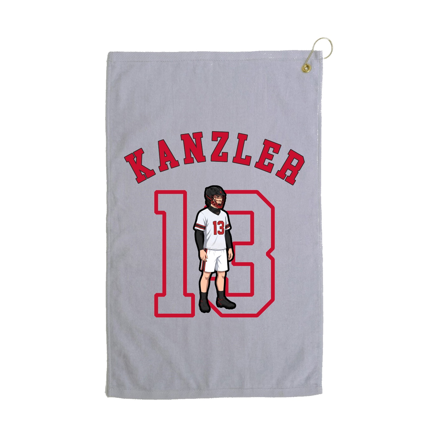 Golf Towel — Shirsey Arch in Grey