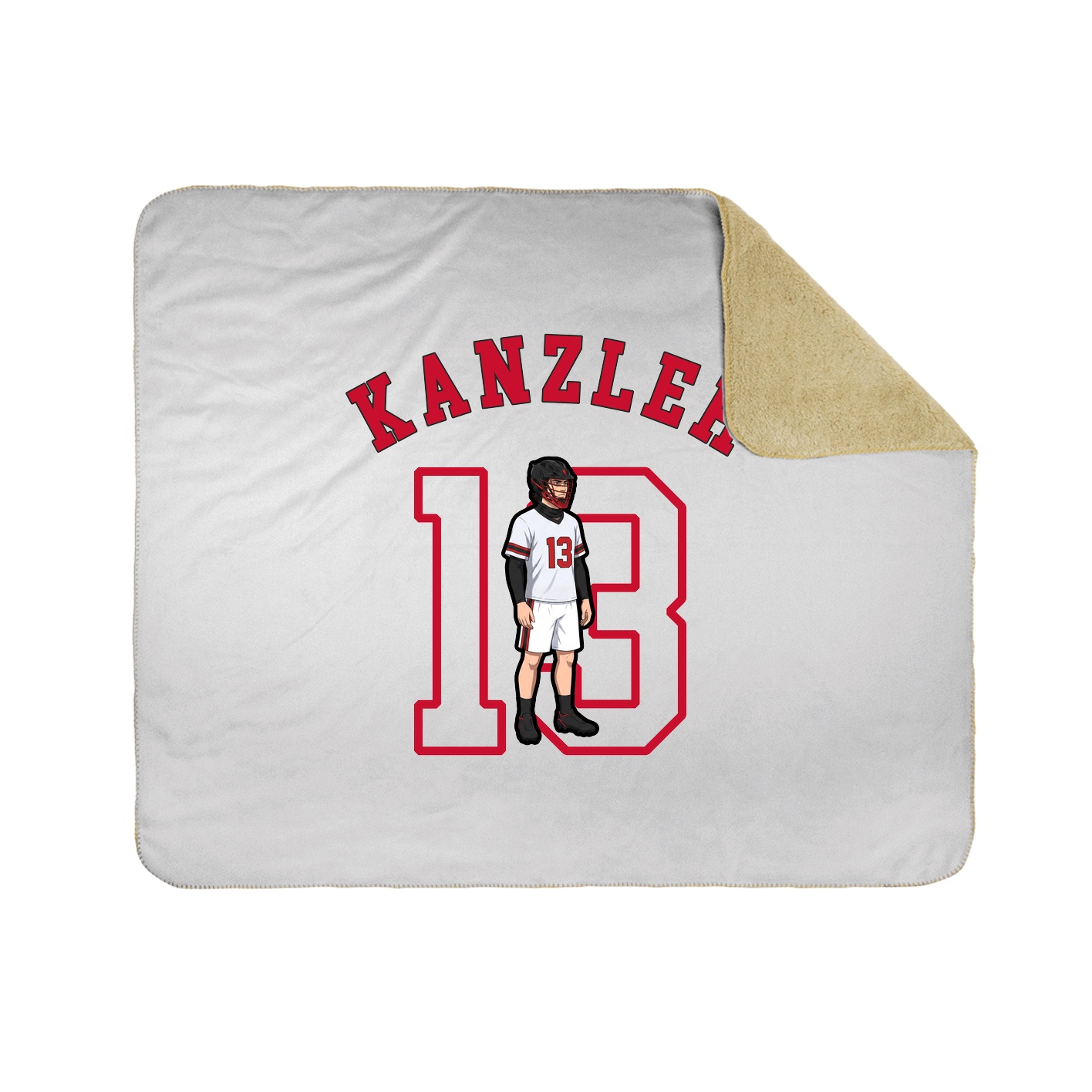 Throw Blanket — Shirsey Arch in White