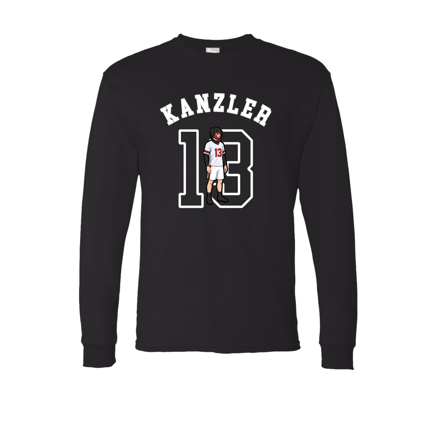 Long Sleeve Tee — Shirsey Arch in Black