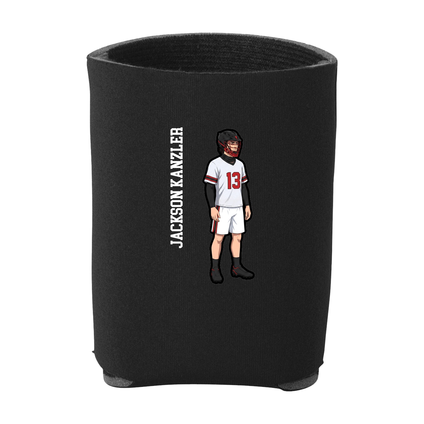 Can Holder — Name Vertical in Black