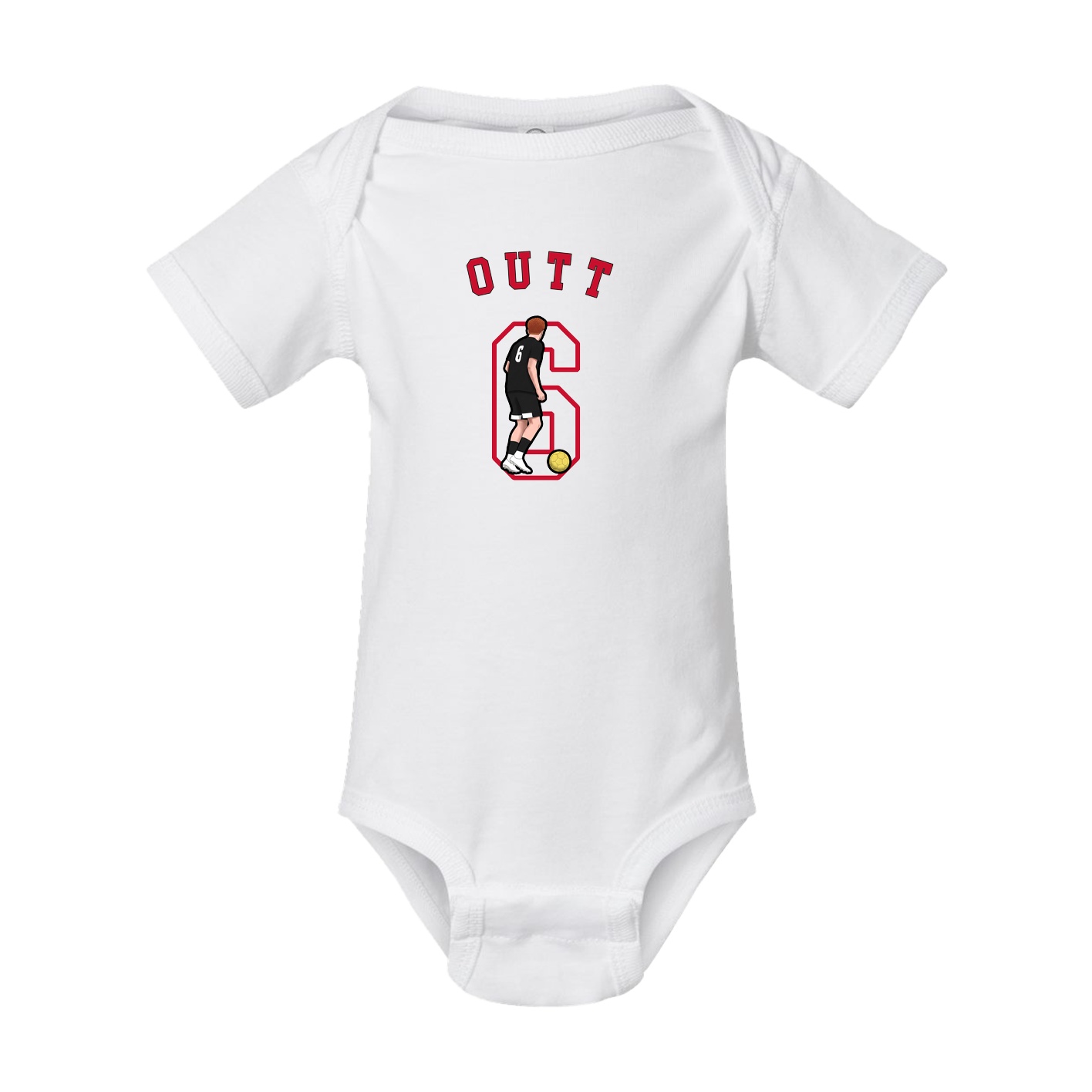 Baby Onesie — Shirsey Arch in White